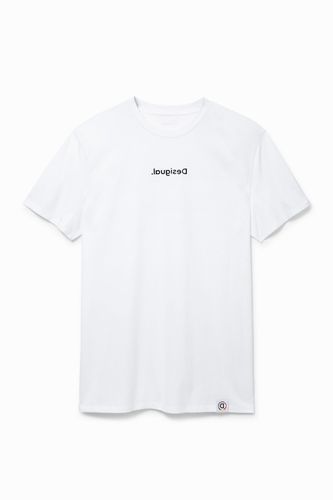 New logo T-shirt in 100% cotton - - L - Desigual - Modalova