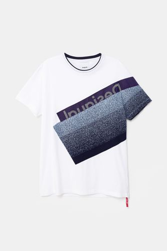 Cotton textures T-shirt - - S - Desigual - Modalova