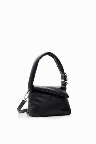 Midsize leather bag - BLACK - U - Desigual - Modalova