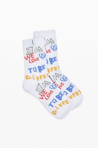 Calcetines letras colores - U - Desigual - Modalova