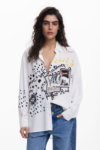 Camisa Perséfone - WHITE - L - Desigual - Modalova