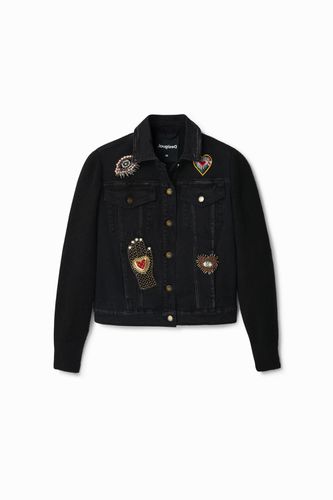 Chaqueta vaquera trucker híbrida - S - Desigual - Modalova