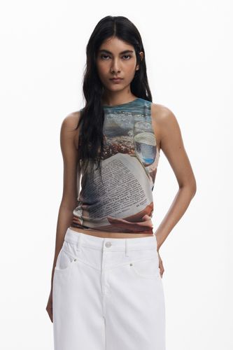Camiseta sin mangas libro - XL - Desigual - Modalova