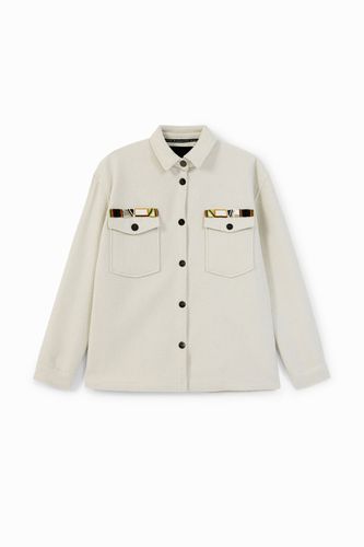 Jacket embroidered pockets - - M - Desigual - Modalova