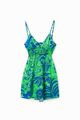 Short tropical cut-out dress - - M - Desigual - Modalova