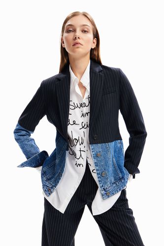 Blazer híbrida denim - Desigual - Modalova