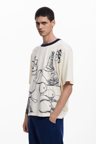 Camiseta manga corta bodegón - L - Desigual - Modalova
