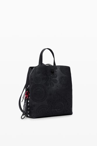 Mochila S bordada - BLACK - U - Desigual - Modalova