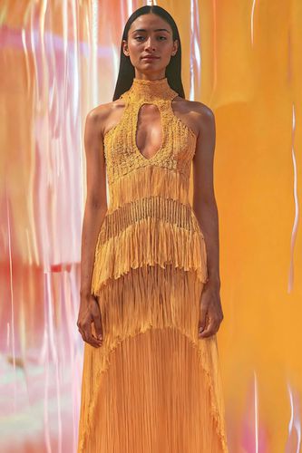 Gold Fusion Dress - YELLOW - M - Desigual - Modalova
