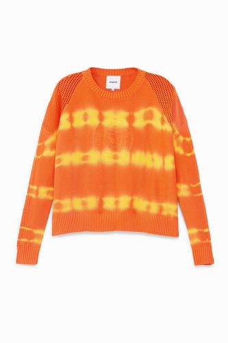 Faded ethnic knit jumper - - M - Desigual - Modalova