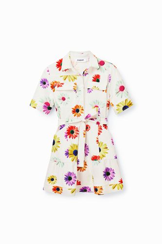 Vestido corto camisero flores M. Christian Lacroix - - XL - Desigual - Modalova