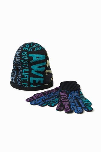 Pack hat and gloves - BLACK - U - Desigual - Modalova