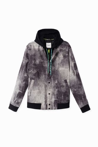 Sport jacket with detachable plush piece - - L - Desigual - Modalova