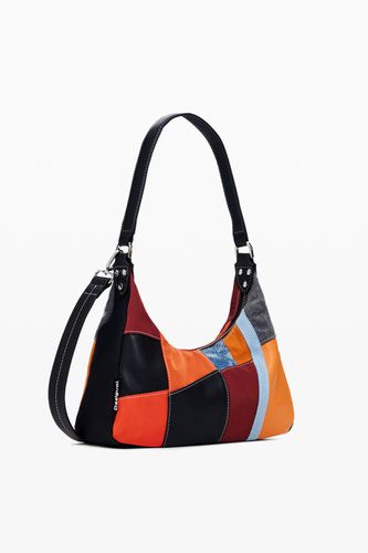 Textured patch shoulder bag - U - Desigual - Modalova