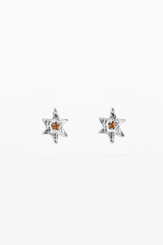 Silver-plated star earrings Zalio - - U - Desigual - Modalova