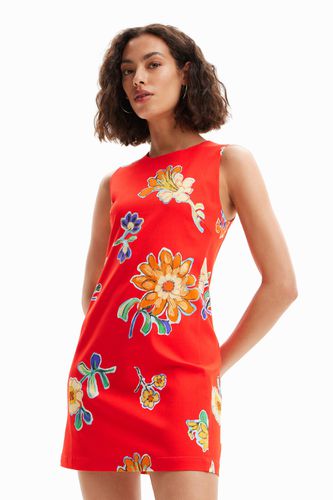 Short slim floral dress - RED - XS - Desigual - Modalova