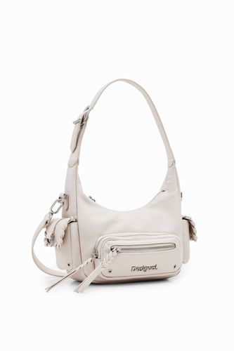 S pockets shoulder bag - WHITE - U - Desigual - Modalova