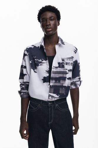 Urban print shirt - BLACK - M - Desigual - Modalova