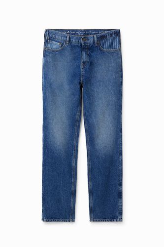 Straight jeans - BLUE - 28 - Desigual - Modalova
