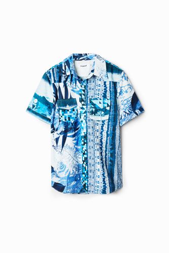 Shirt - BLUE - XL - Desigual - Modalova