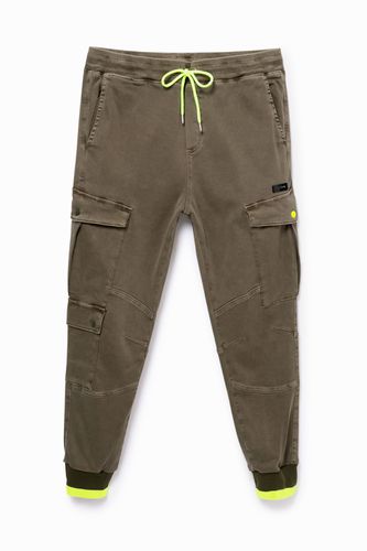 Cargo jogger trousers - GREEN - 36 - Desigual - Modalova