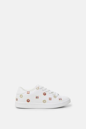 Embroidered mandalas sneakers - - 36 - Desigual - Modalova
