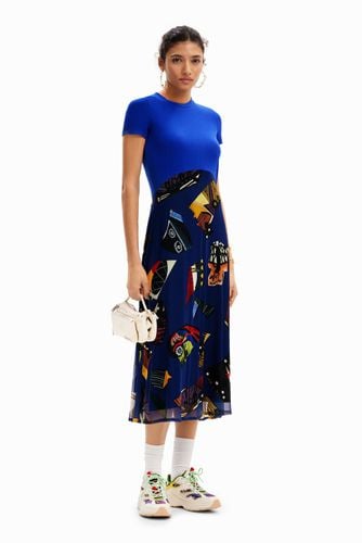 Midi dress combined M. Christian Lacroix - S - Desigual - Modalova