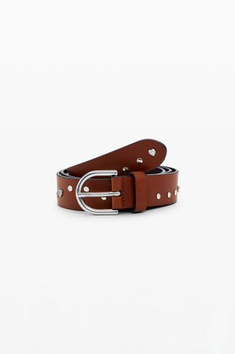 Studded belt - BROWN - 85 - Desigual - Modalova