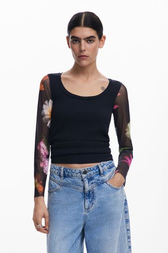 Camiseta mangas estampadas - L - Desigual - Modalova