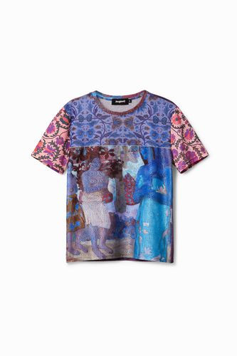 Polynesia patchwork T-shirt - - M - Desigual - Modalova