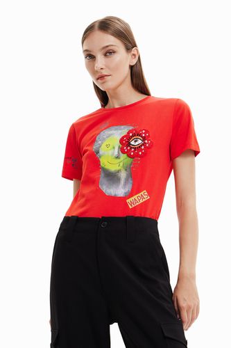 Arty T-shirt - RED - L - Desigual - Modalova