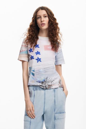 American Magic printed T-shirt - L - Desigual - Modalova