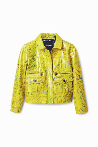 Chaqueta recta arty - YELLOW - M - Desigual - Modalova