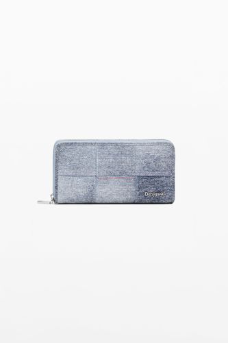 Monedero efecto denim trenzado - U - Desigual - Modalova