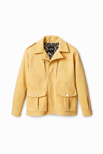 Straight multi-pocket jacket - - L - Desigual - Modalova