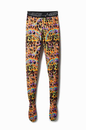 Legging slim animal print - M - Desigual - Modalova