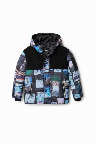 Padded photo collage jacket - 5/6 - Desigual - Modalova