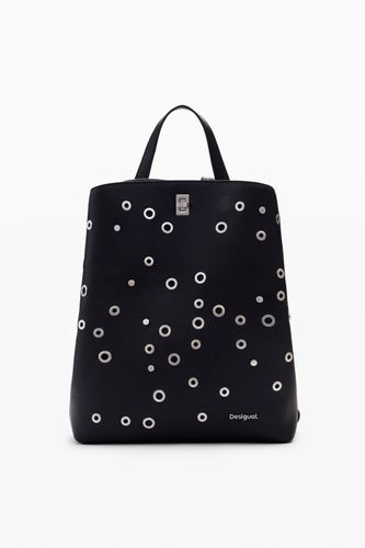 Medium studded backpack - BLACK - U - Desigual - Modalova