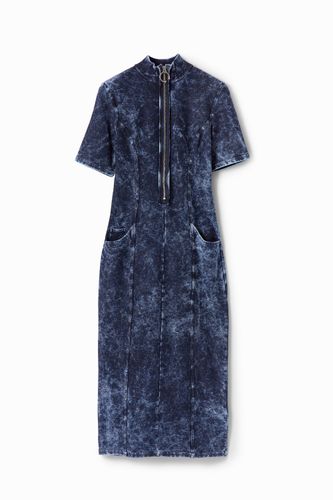 Robe midi zippée - Desigual - Modalova
