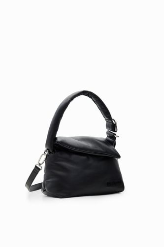 Bolso piel M acolchado - BLACK - U - Desigual - Modalova