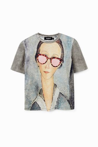 Portrait artwork T-shirt - - XS - Desigual - Modalova