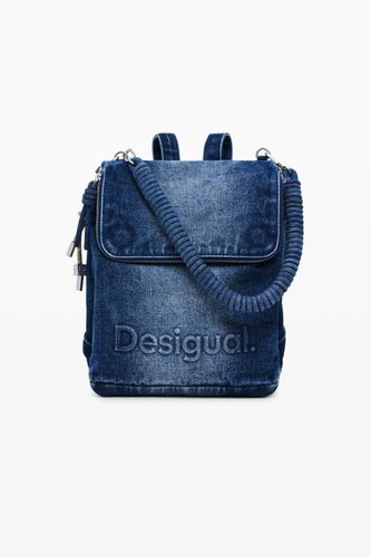 Petit sac à dos en denim - Desigual - Modalova
