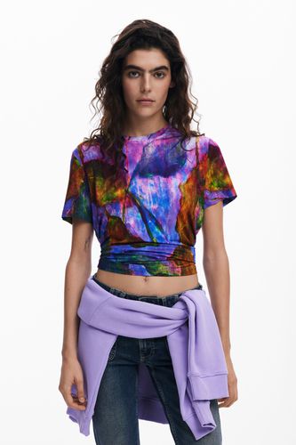 Camiseta hojas Collina Strada - Desigual - Modalova