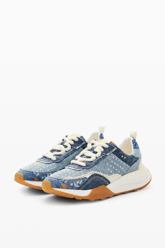 Sneakers jogger denim - BLUE - 36 - Desigual - Modalova