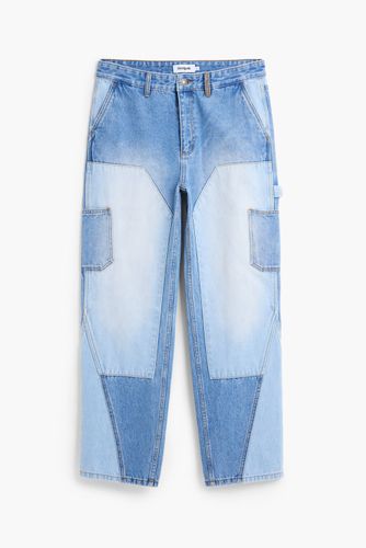 Pantalón vaquero patch - BLUE - 28 - Desigual - Modalova