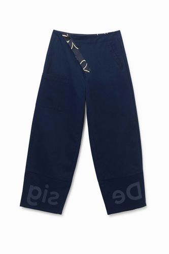 Cropped culottes - BLUE - S - Desigual - Modalova
