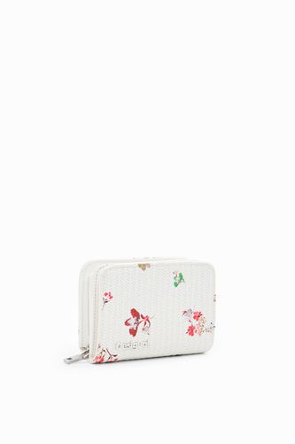 S textured floral wallet - - U - Desigual - Modalova