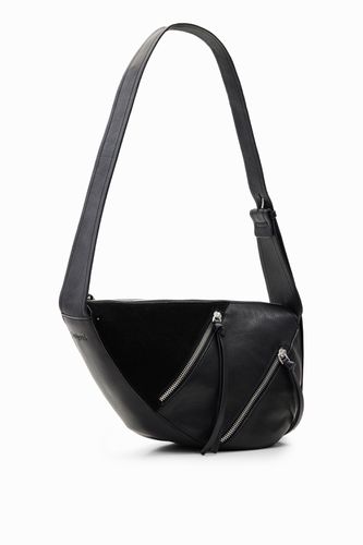 Midsize zips leather bag - - U - Desigual - Modalova