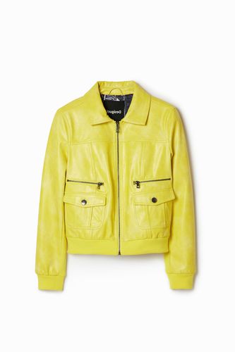 Retro pockets jacket - YELLOW - XL - Desigual - Modalova