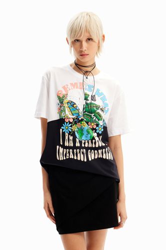 Retro patchwork T-shirt - - XL - Desigual - Modalova